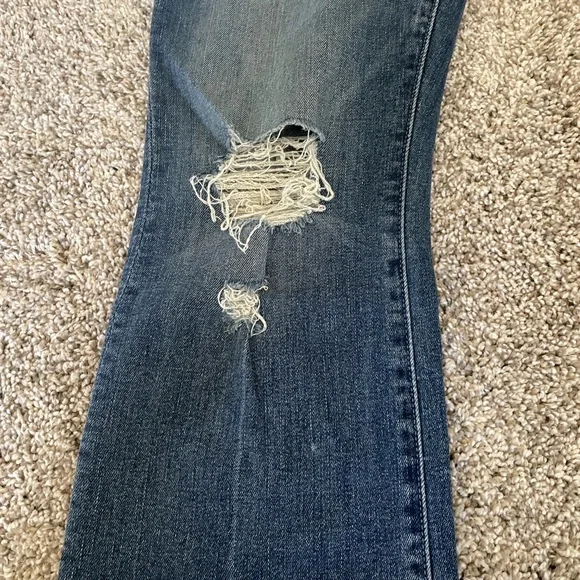 Mother Denim The Insider Crop Step Chew - size 29 - Picture 6 of 9